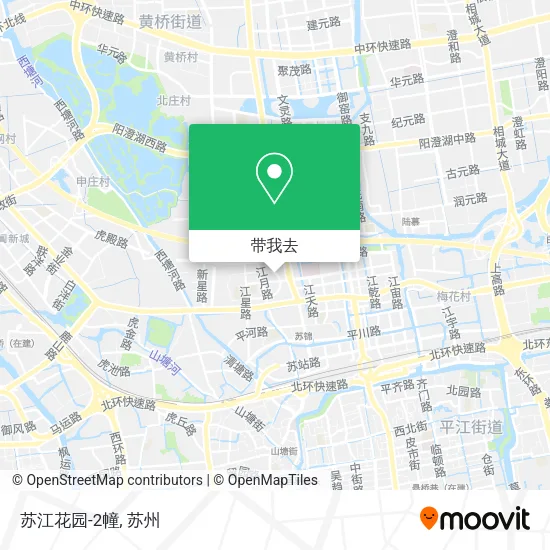 苏江花园-2幢地图