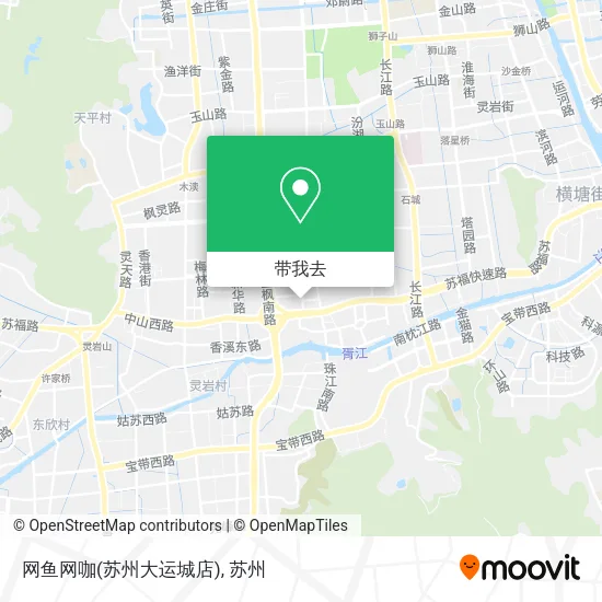 网鱼网咖(苏州大运城店)地图