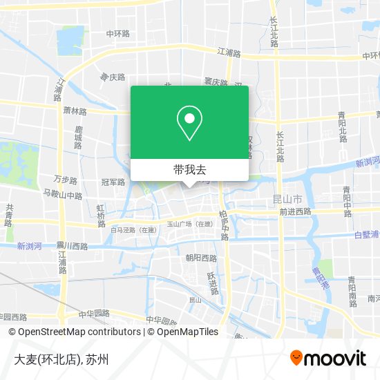 大麦(环北店)地图