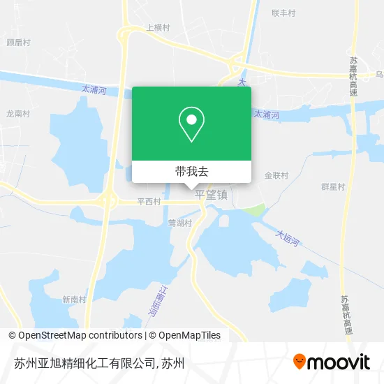 苏州亚旭精细化工有限公司地图