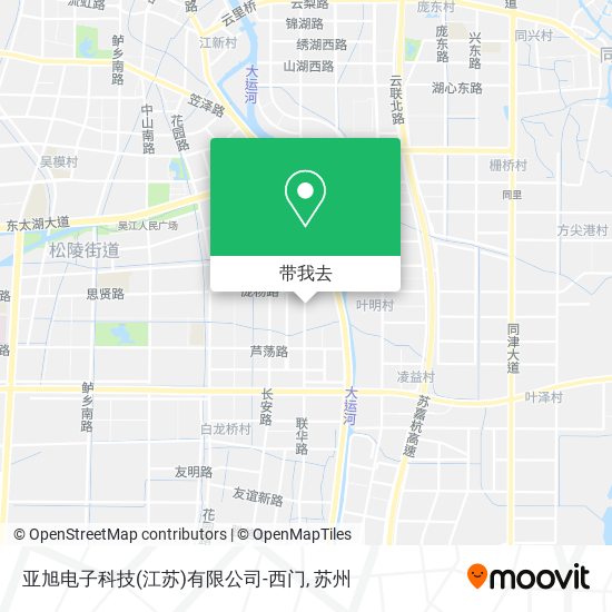 亚旭电子科技(江苏)有限公司-西门地图