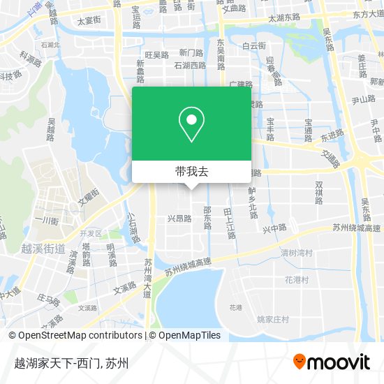 越湖家天下-西门地图