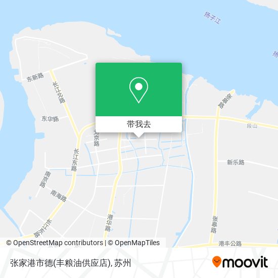 张家港市德(丰粮油供应店)地图