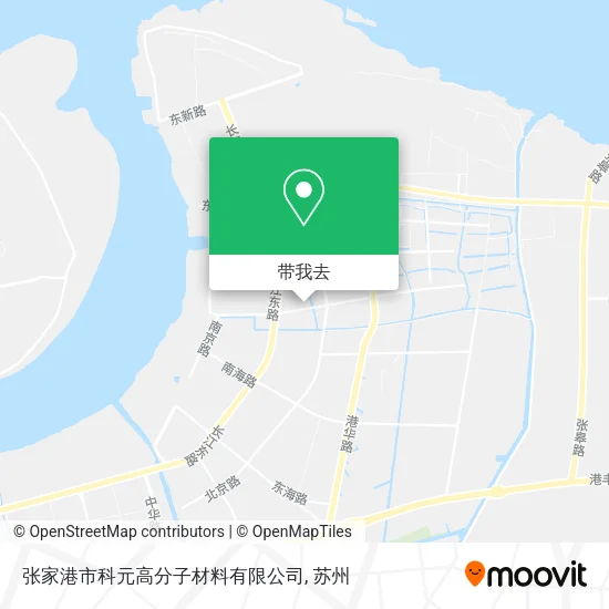 张家港市科元高分子材料有限公司地图