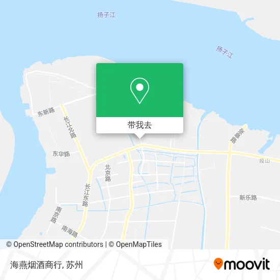 海燕烟酒商行地图