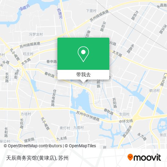 天辰商务宾馆(黄埭店)地图