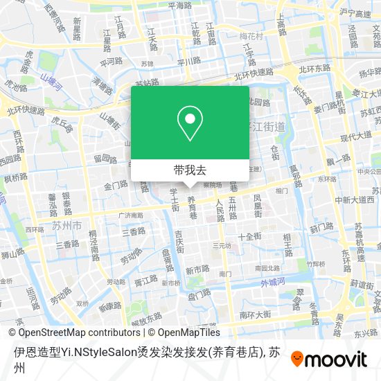 伊恩造型Yi.NStyleSalon烫发染发接发(养育巷店)地图