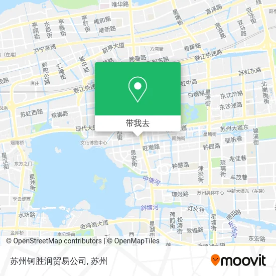 苏州钶胜润贸易公司地图