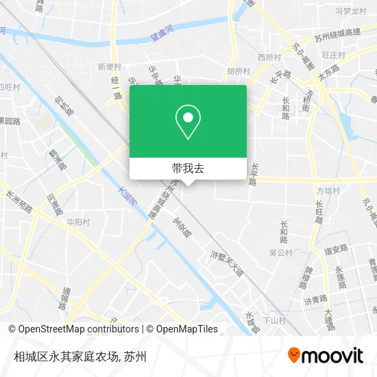 相城区永其家庭农场地图