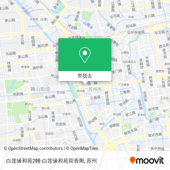 白莲缘和苑2幢-白莲缘和苑荷香阁地图