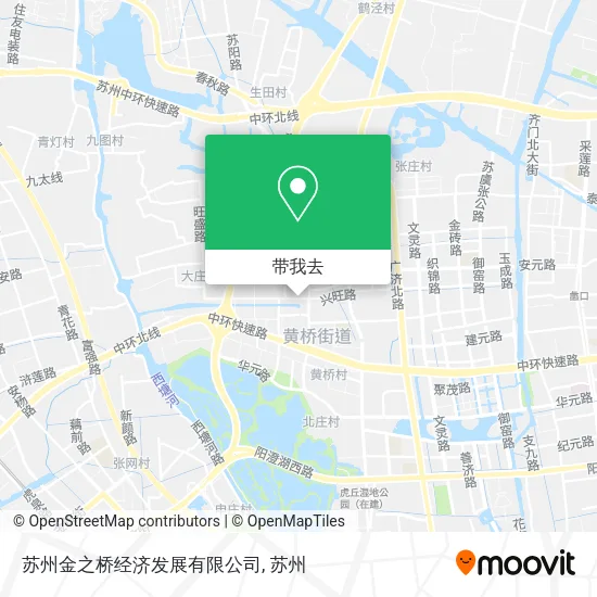 苏州金之桥经济发展有限公司地图