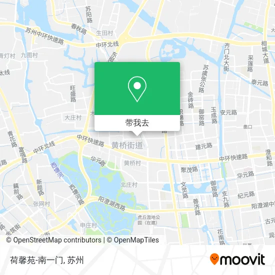 荷馨苑-南一门地图