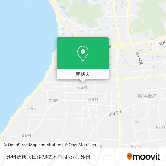 苏州扬博大田泠却技术有限公司地图