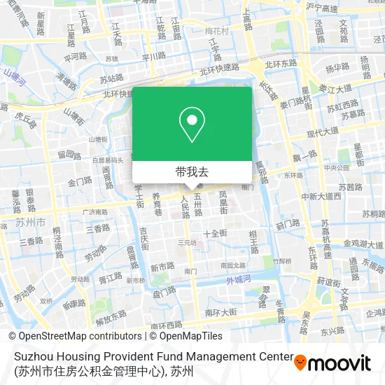 Suzhou Housing Provident Fund Management Center (苏州市住房公积金管理中心)地图