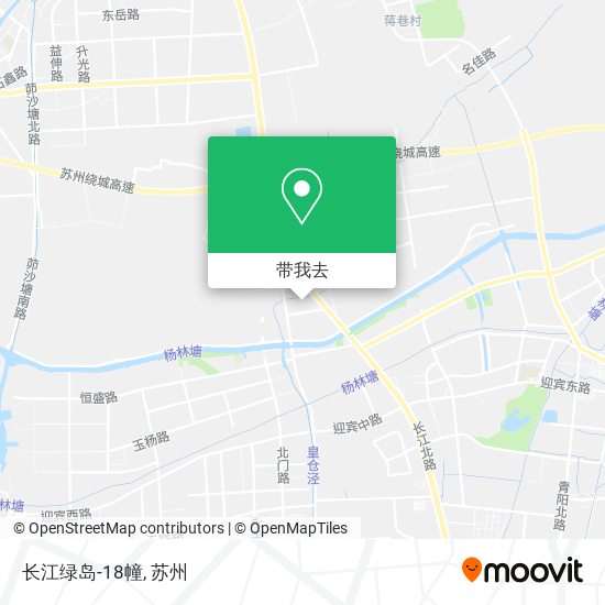 长江绿岛-18幢地图