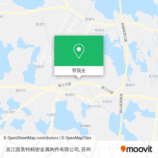 吴江固美特精密金属构件有限公司地图