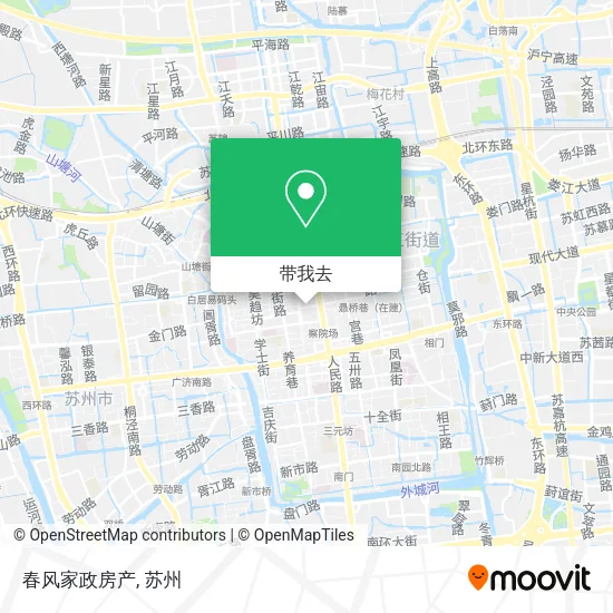 春风家政房产地图