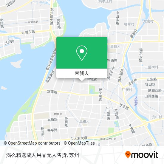渴么精选成人用品无人售货地图