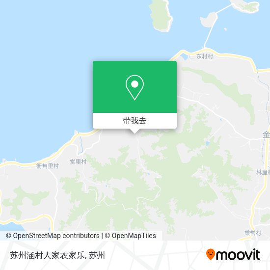 苏州涵村人家农家乐地图