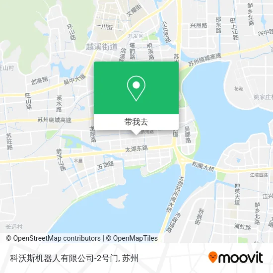 科沃斯机器人有限公司-2号门地图