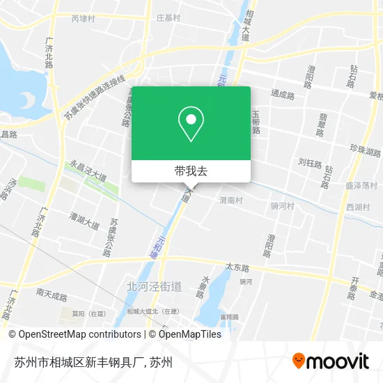 苏州市相城区新丰钢具厂地图
