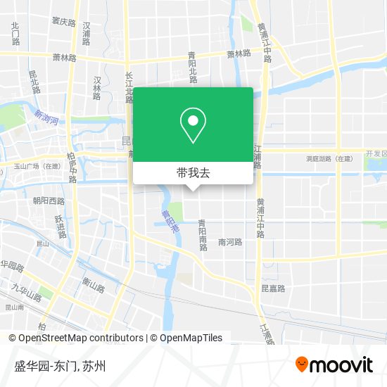 盛华园-东门地图