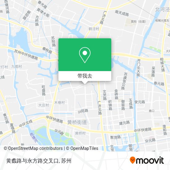 黄蠡路与永方路交叉口地图