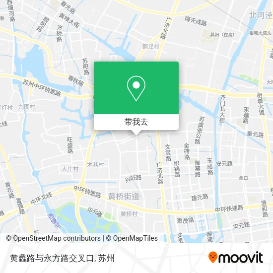 黄蠡路与永方路交叉口地图