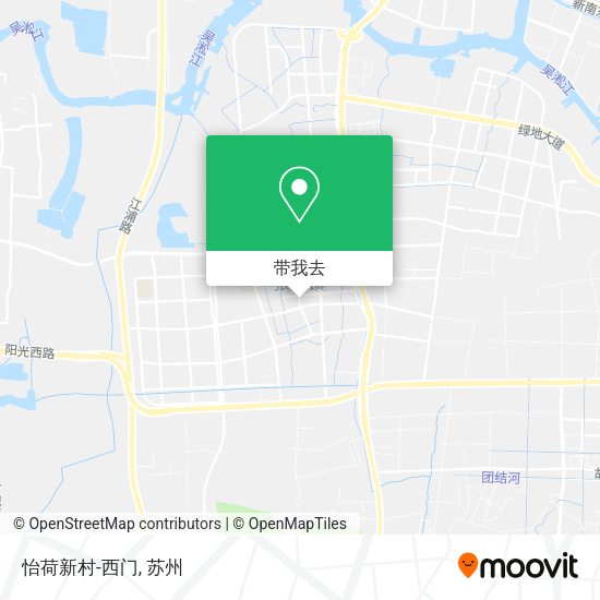 怡荷新村-西门地图