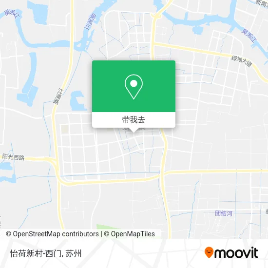 怡荷新村-西门地图