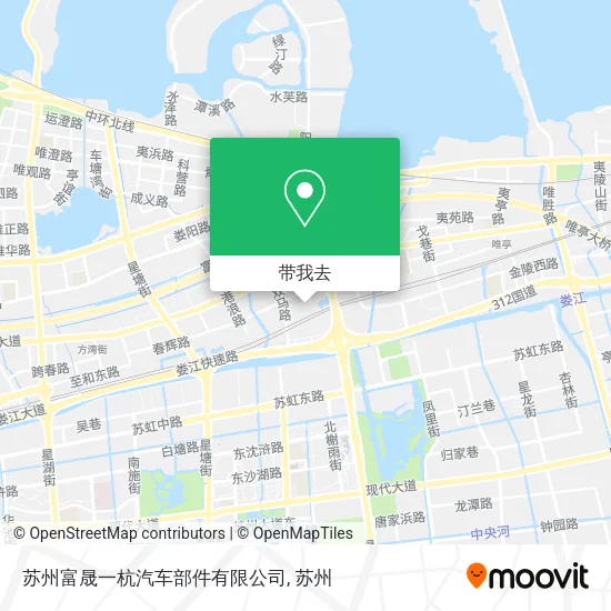 苏州富晟一杭汽车部件有限公司地图