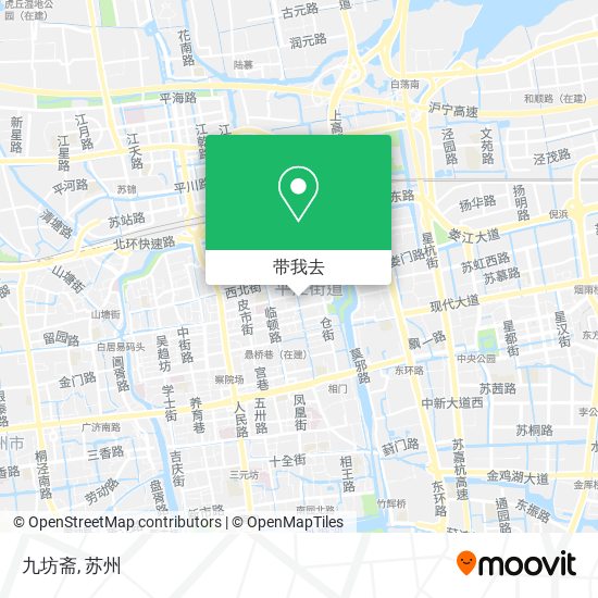 九坊斋地图