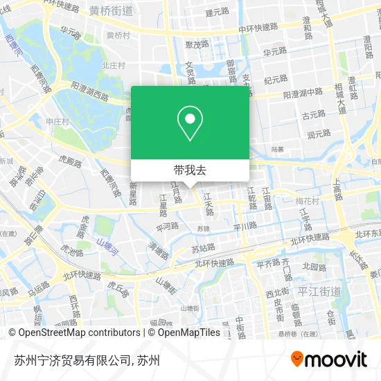 苏州宁济贸易有限公司地图