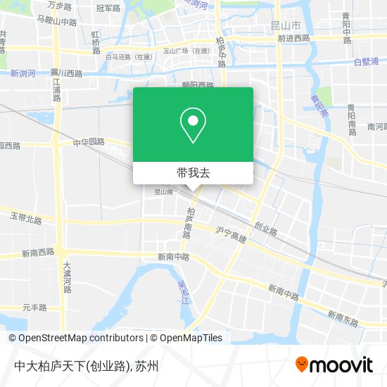 中大柏庐天下(创业路)地图