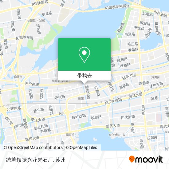 跨塘镇振兴花岗石厂地图