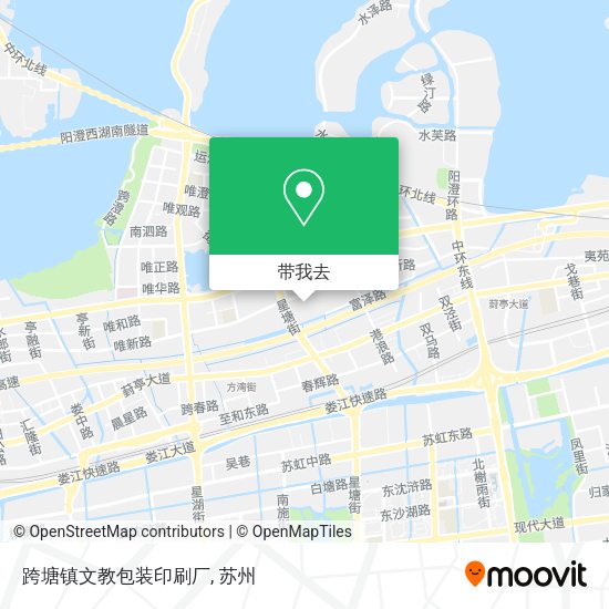 跨塘镇文教包装印刷厂地图