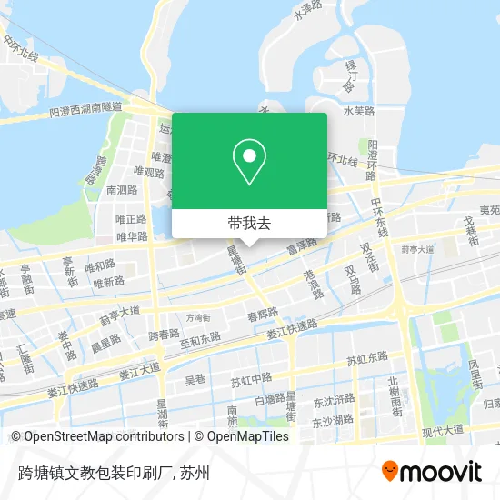 跨塘镇文教包装印刷厂地图