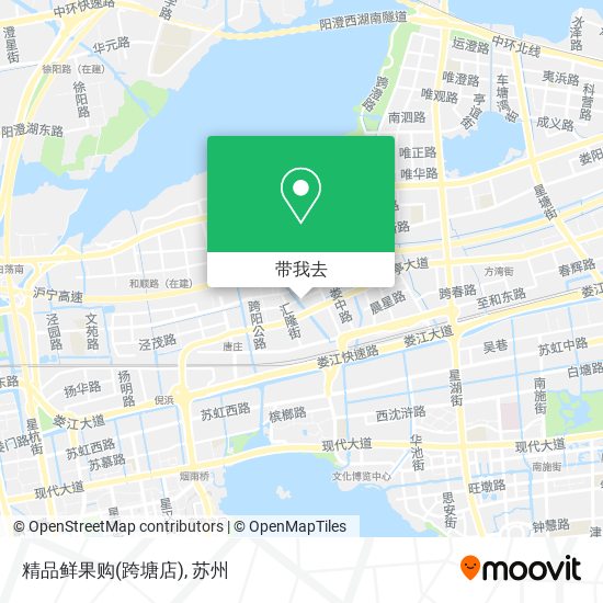 精品鲜果购(跨塘店)地图