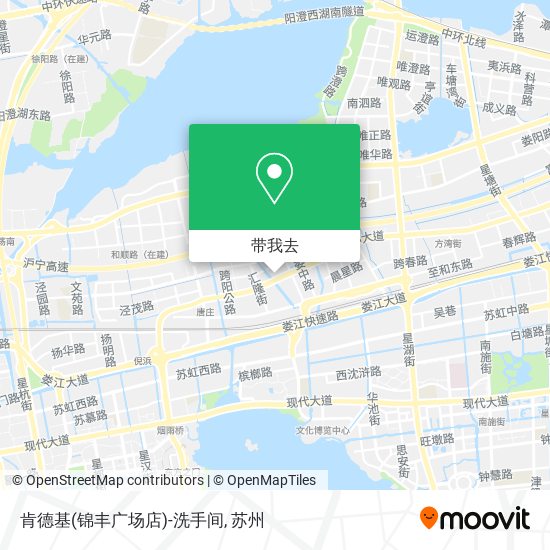 肯德基(锦丰广场店)-洗手间地图