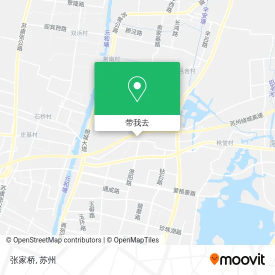 张家桥地图