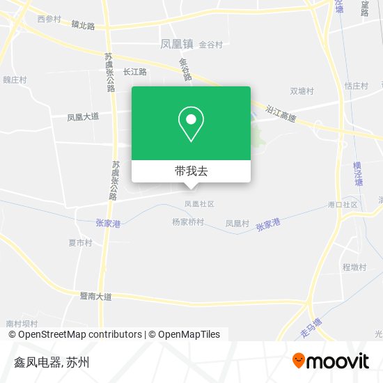 鑫凤电器地图