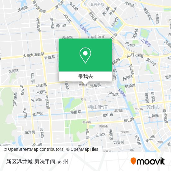 新区港龙城-男洗手间地图