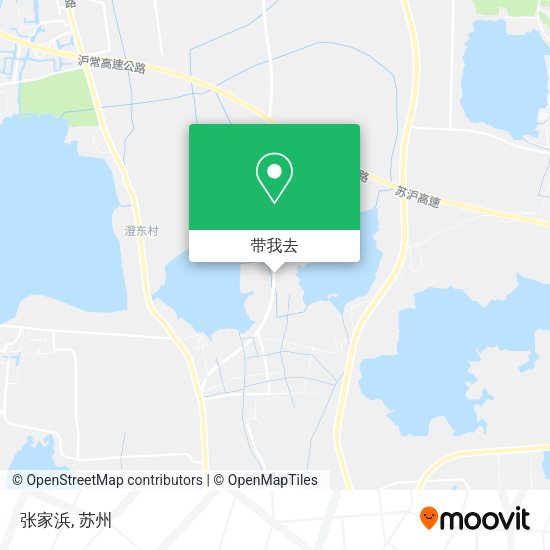 张家浜地图