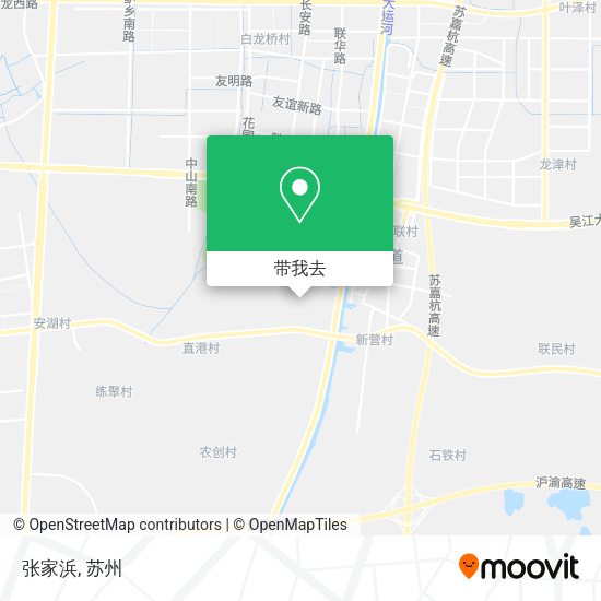 张家浜地图