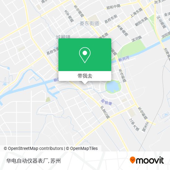 华电自动仪器表厂地图
