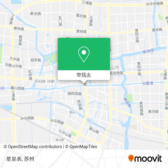 星皇表地图