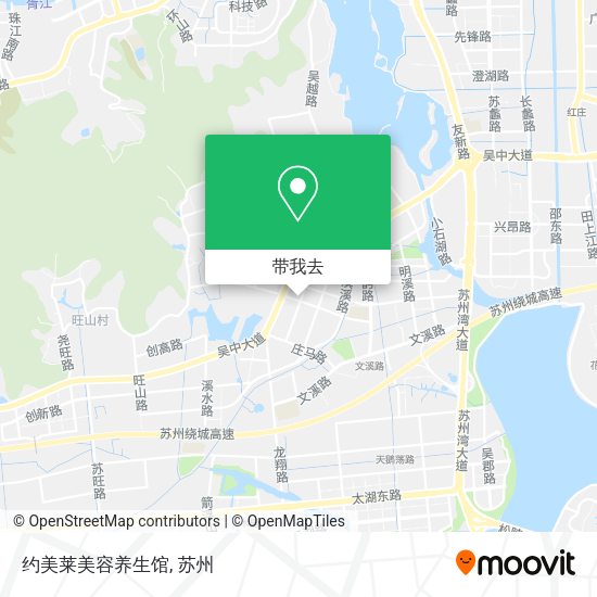 约美莱美容养生馆地图