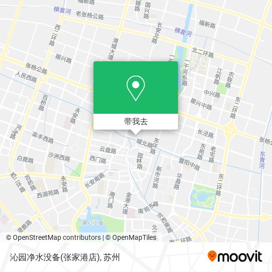 沁园净水没备(张家港店)地图