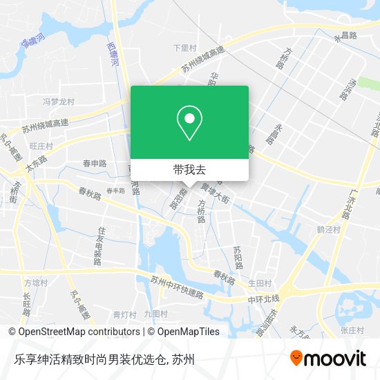 乐享绅活精致时尚男装优选仓地图