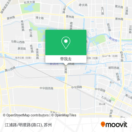 江浦路/明星路(路口)地图
